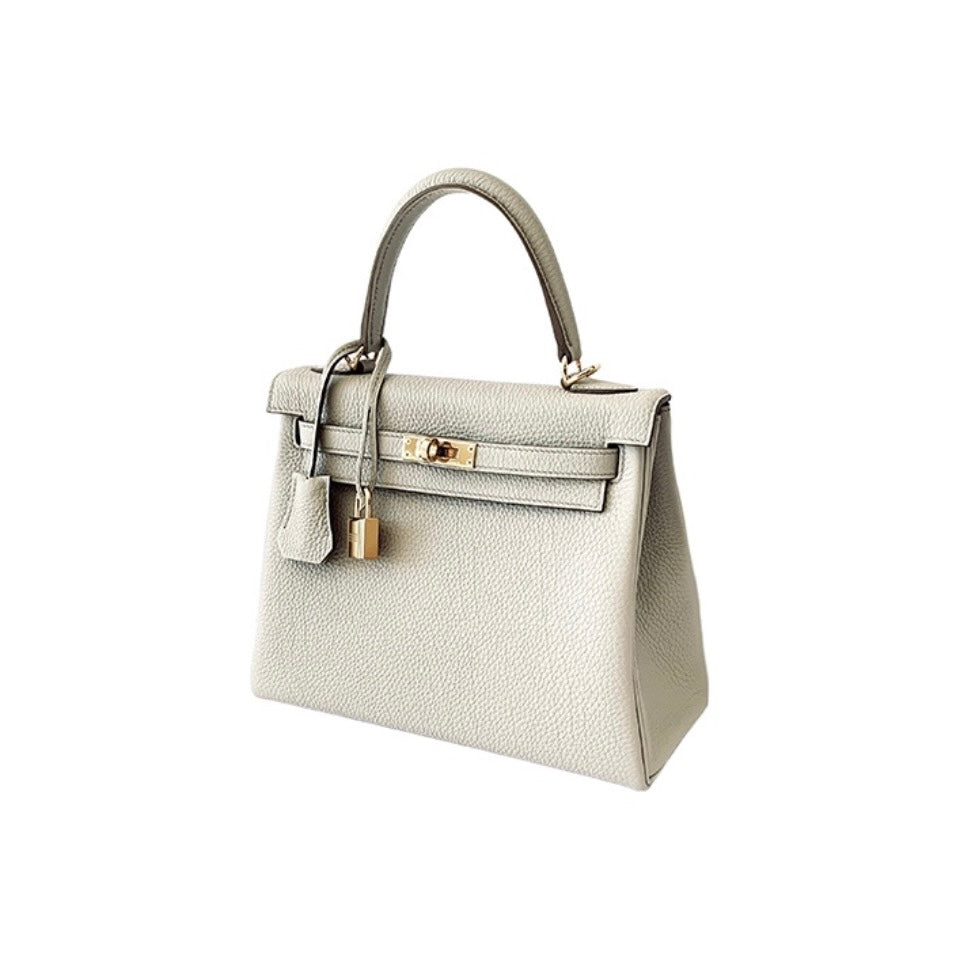 Jay K Handmade Bag – Glacier white