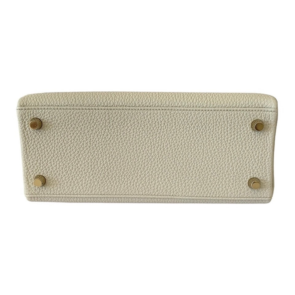 Jay K Handmade Bag – Glacier white