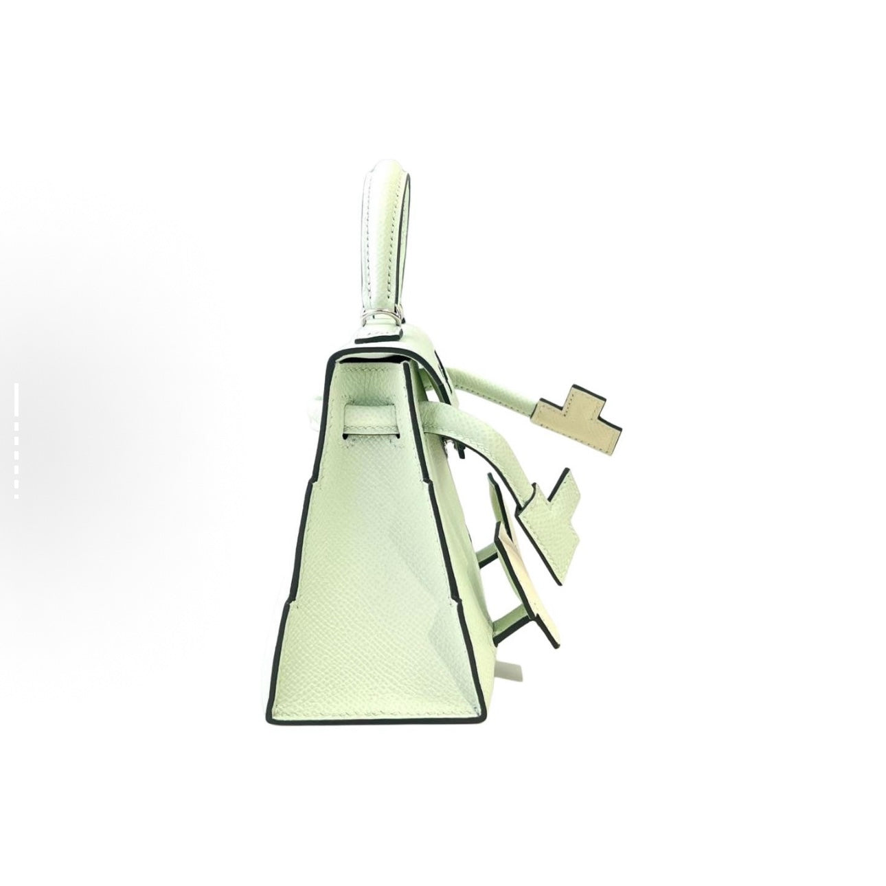 Jay Doll Bag-White, orange and green