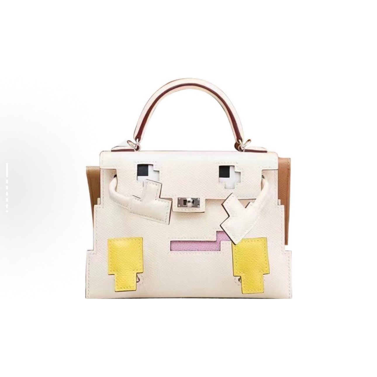 Jay Doll Bag-White powder brown