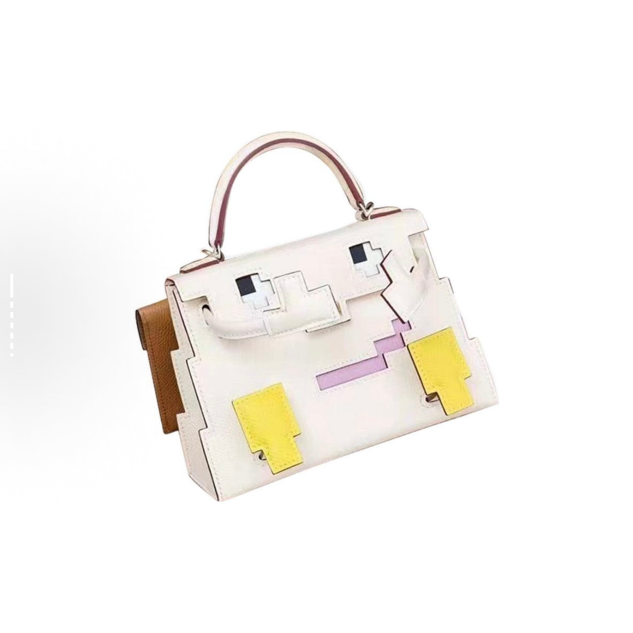 Jay Doll Bag-White powder brown