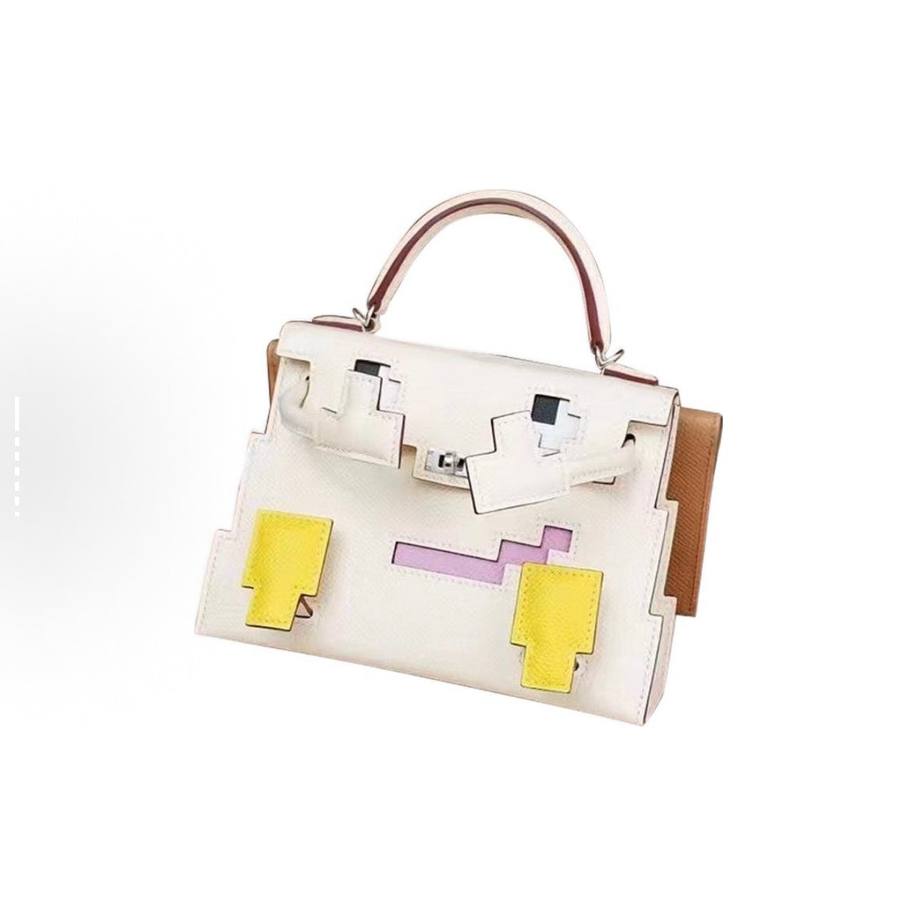 Jay Doll Bag-White powder brown