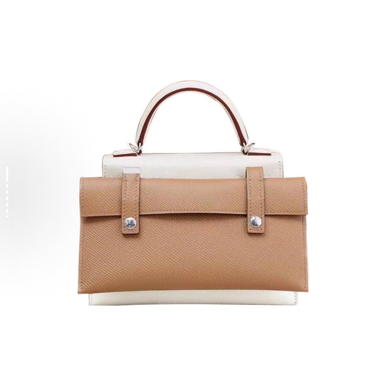 Jay Doll Bag-White powder brown