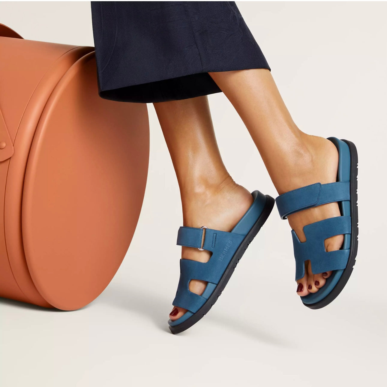 Jay Chypre sandals - Marble blue