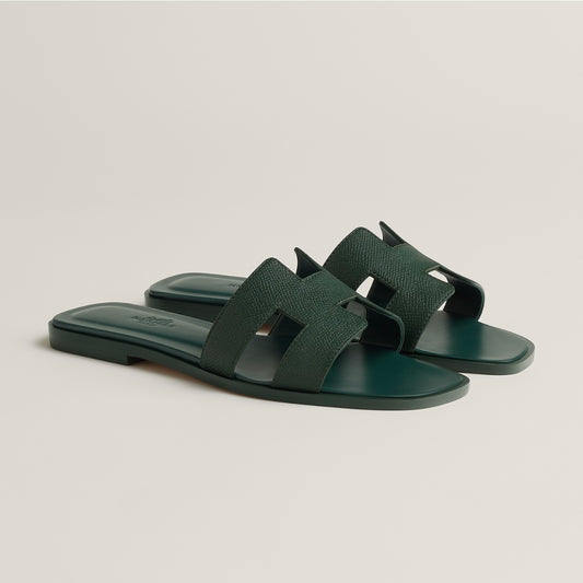 Jay Oran sandals - Bottle green